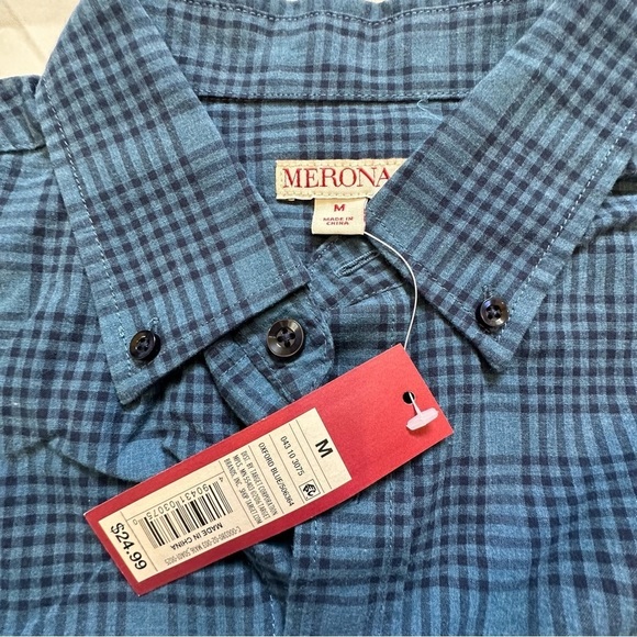 NWT Merona Button Down - Picture 2 of 3